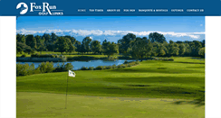 Desktop Screenshot of foxrungolflinks.com