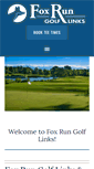 Mobile Screenshot of foxrungolflinks.com